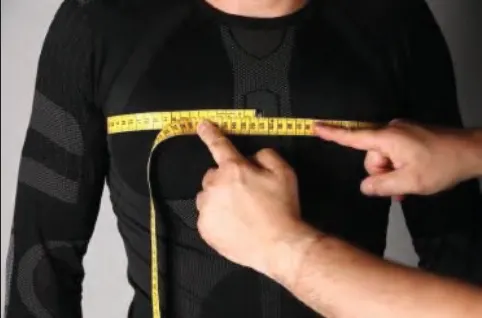 How to measure chest