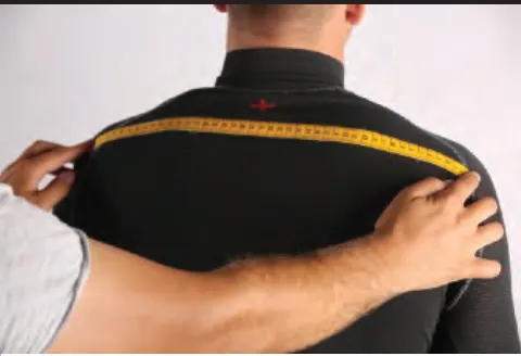 How to measure shoulder to shoulder