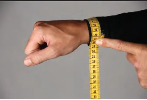 How to measure wrist